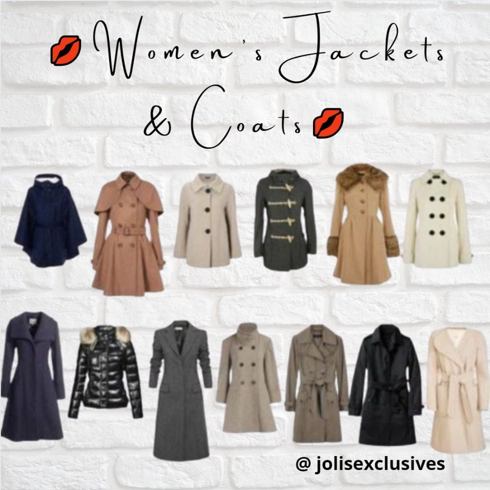 💋Women's Jackets & Coats!!💋